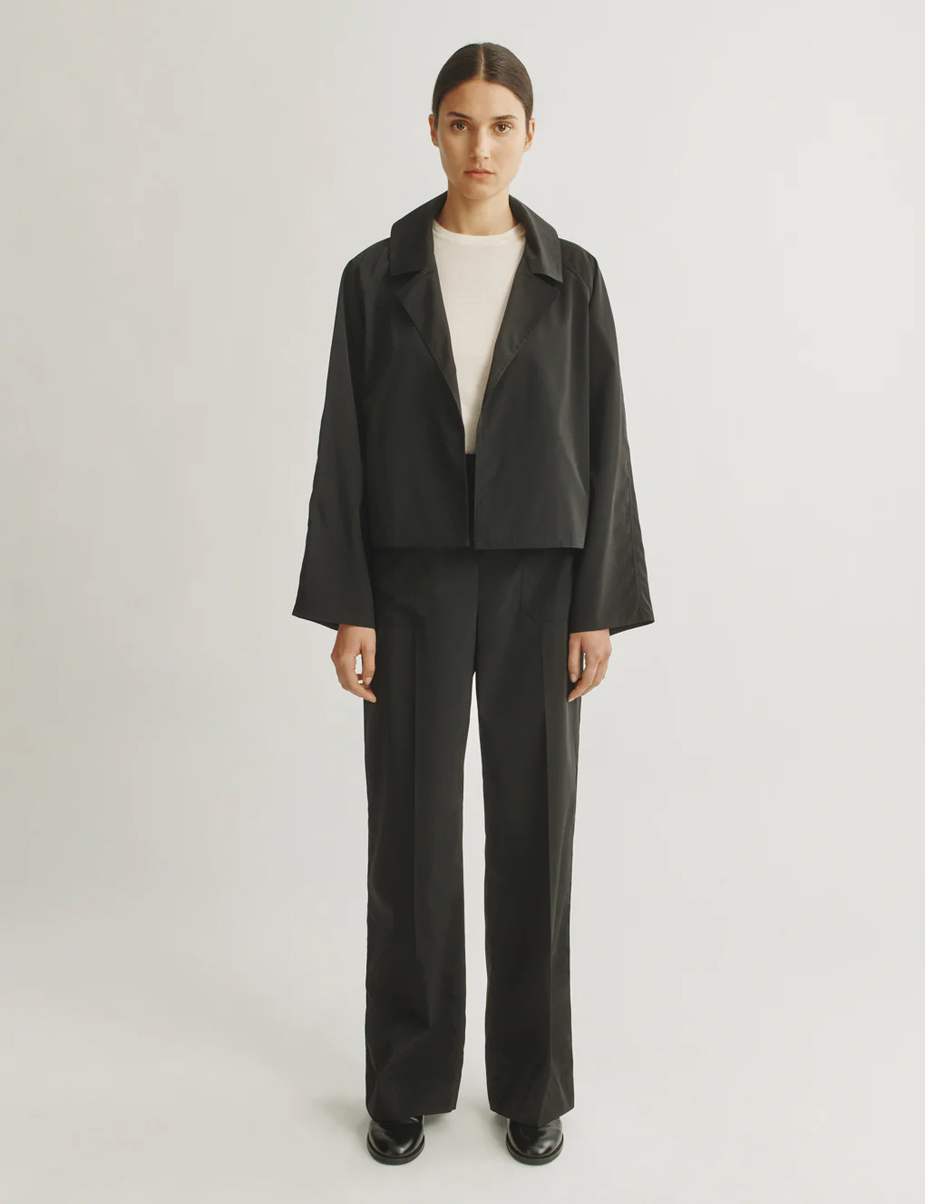 The Kei Jacket in Technical Wool Nylon
