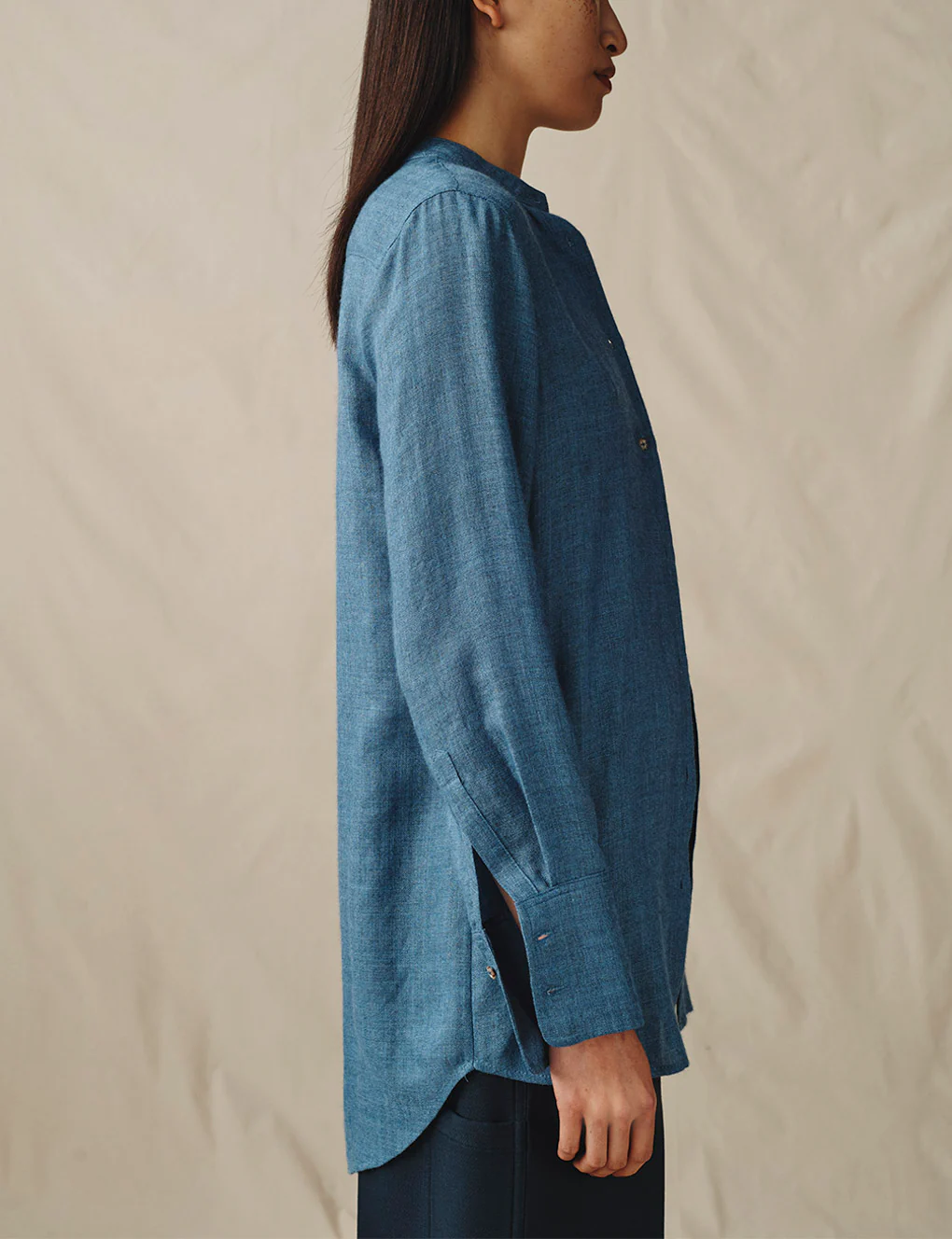 The Everyday Shirt in Silk Cashmere 3 The Everyday Shirt in Silk Cashmere
