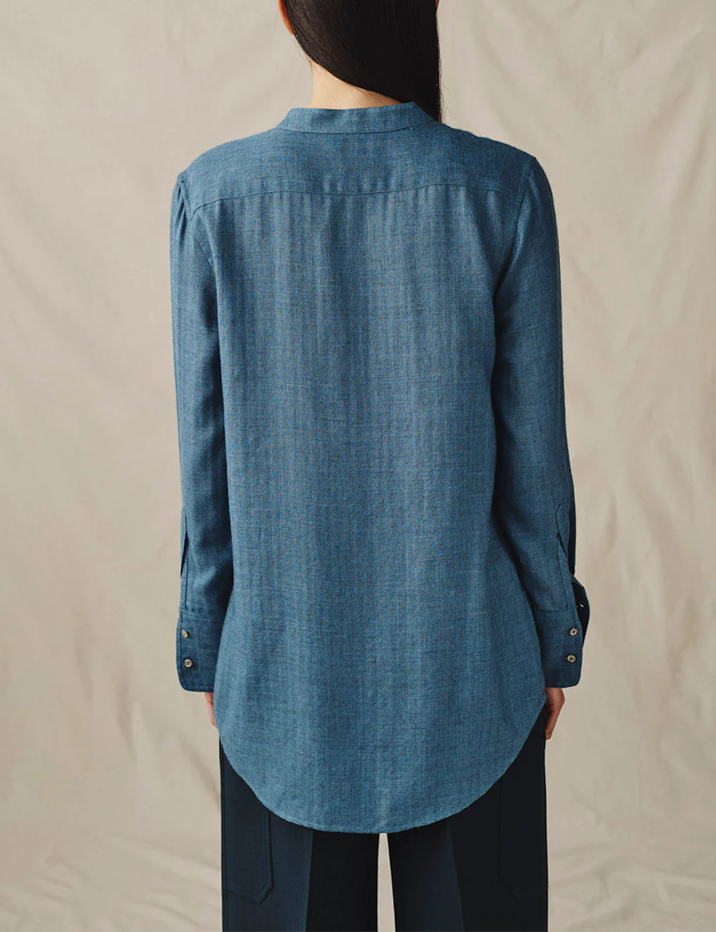 The Everyday Shirt in Silk Cashmere 4 The Everyday Shirt in Silk Cashmere