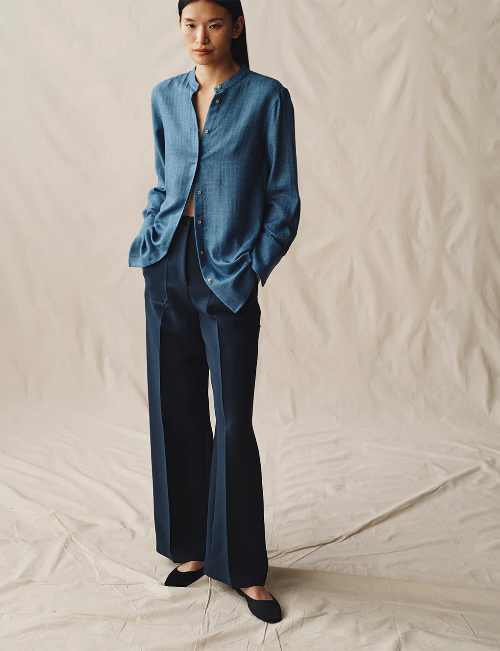 The Everyday Shirt in Silk Cashmere 8 The Everyday Shirt in Silk Cashmere
