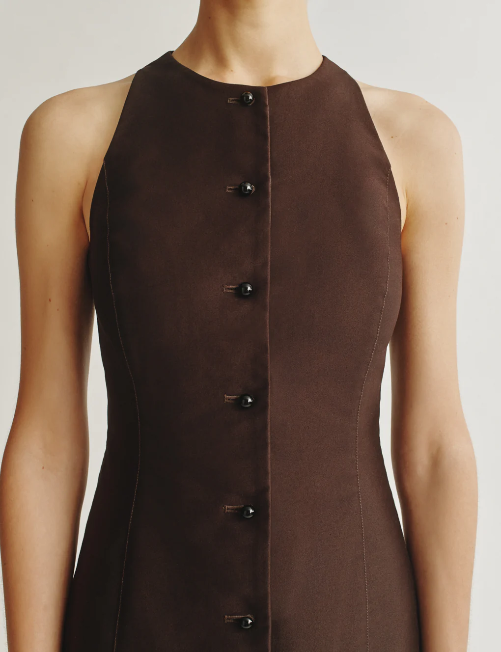 The Lutz Dress in Cotton Sateen