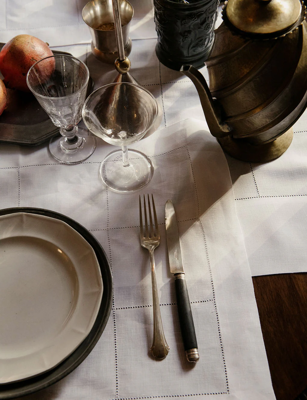 Geo A-Jour Placemat and Napkin Set
