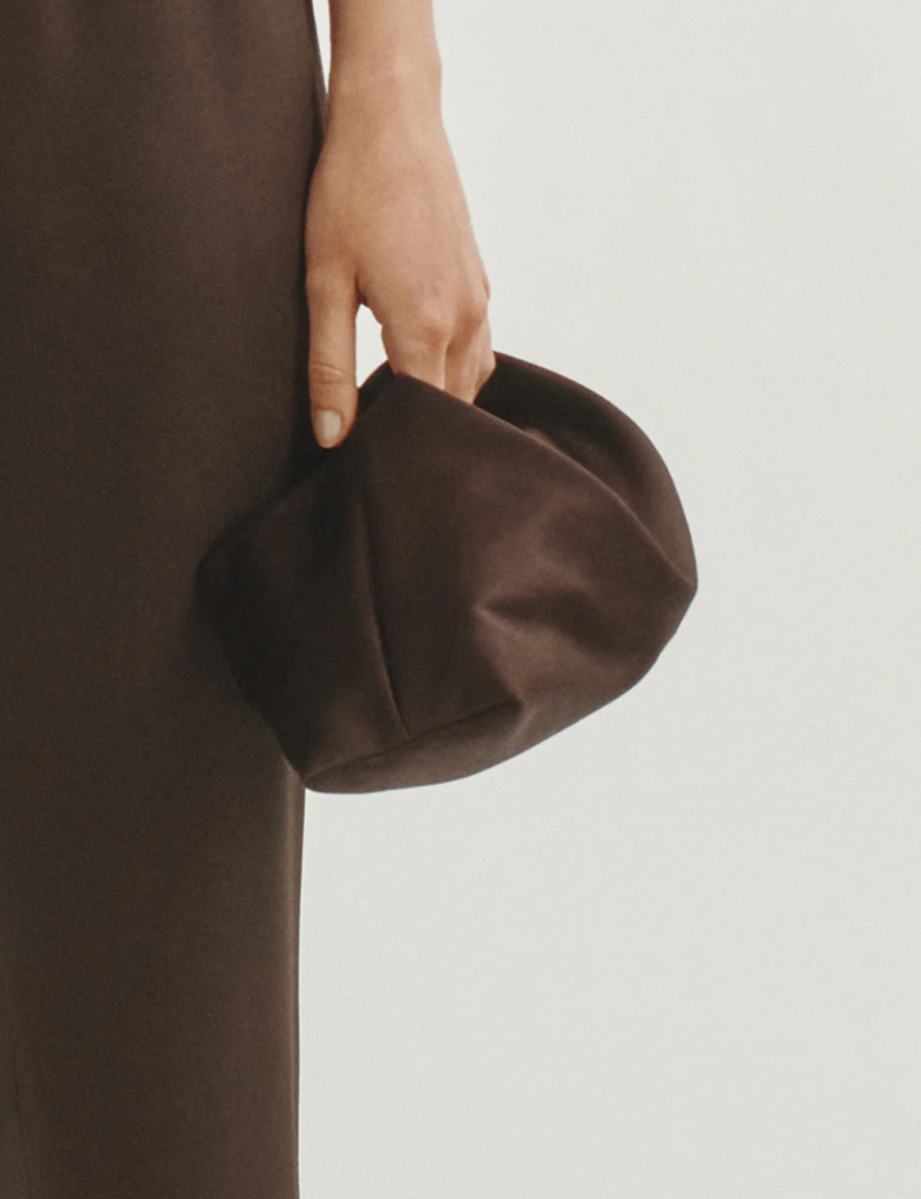 The Brea Bag in Cotton Sateen